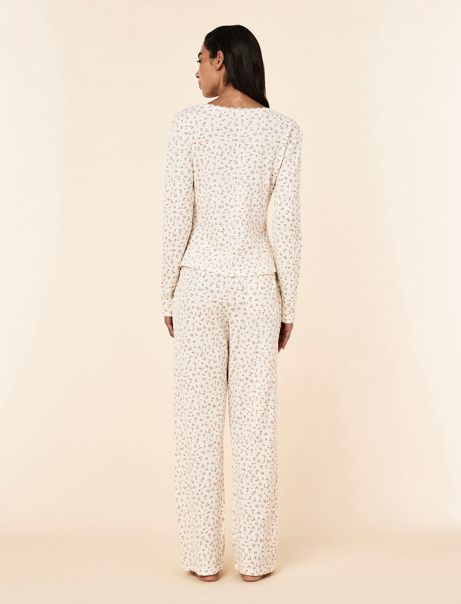 Claire Soft Cotton Waffle PJ Set