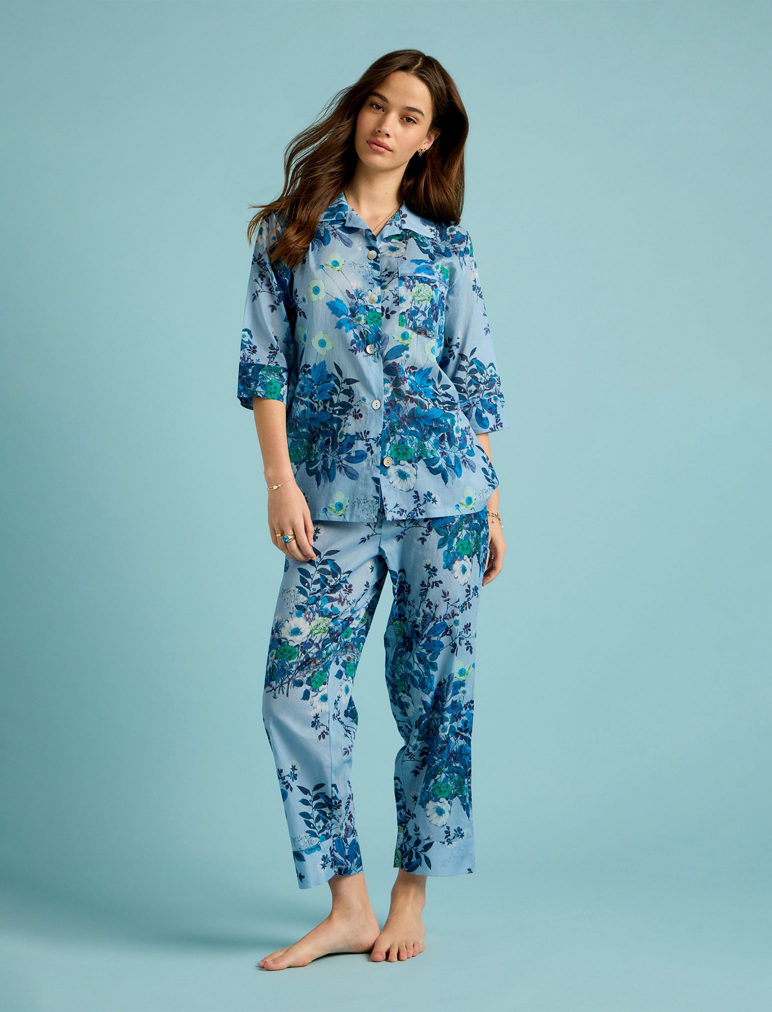 Karen Walker Love Letter Crop PJ