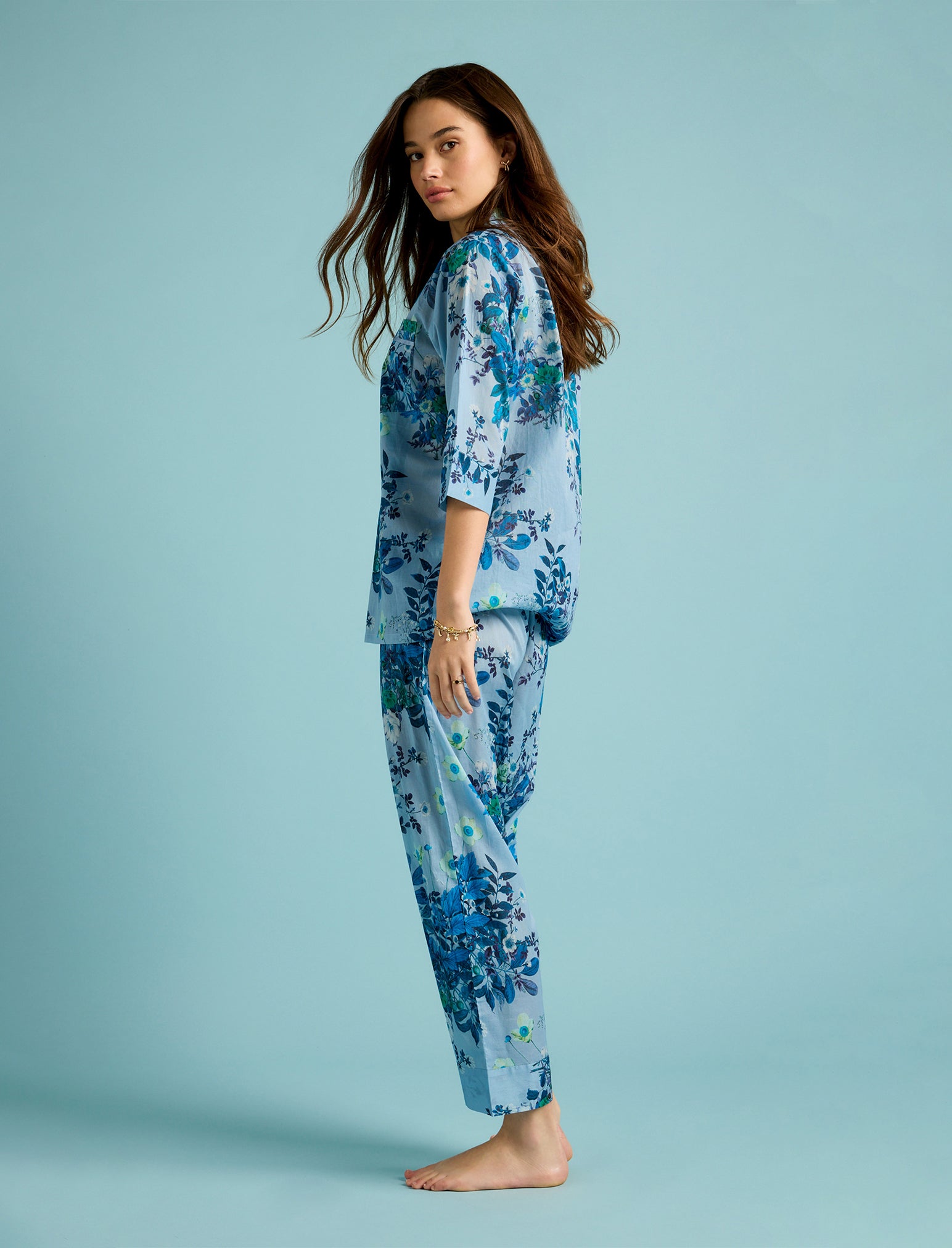Karen Walker Love Letter Crop PJ
