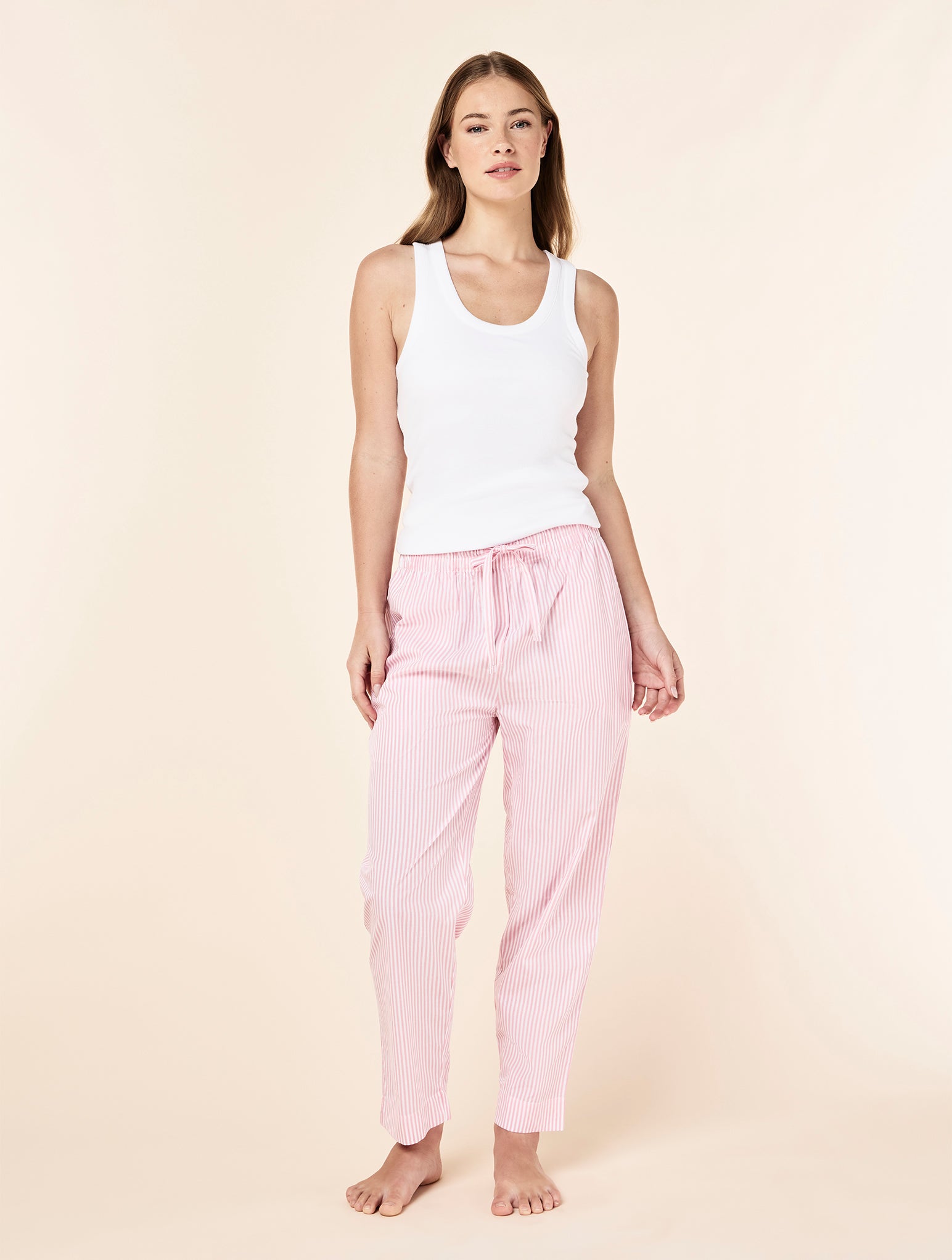 Tennis Stripe Full Length Pant