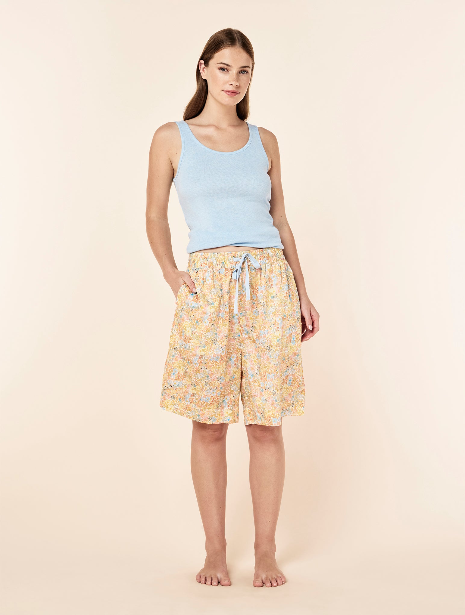 Carly Floral Boxer Short