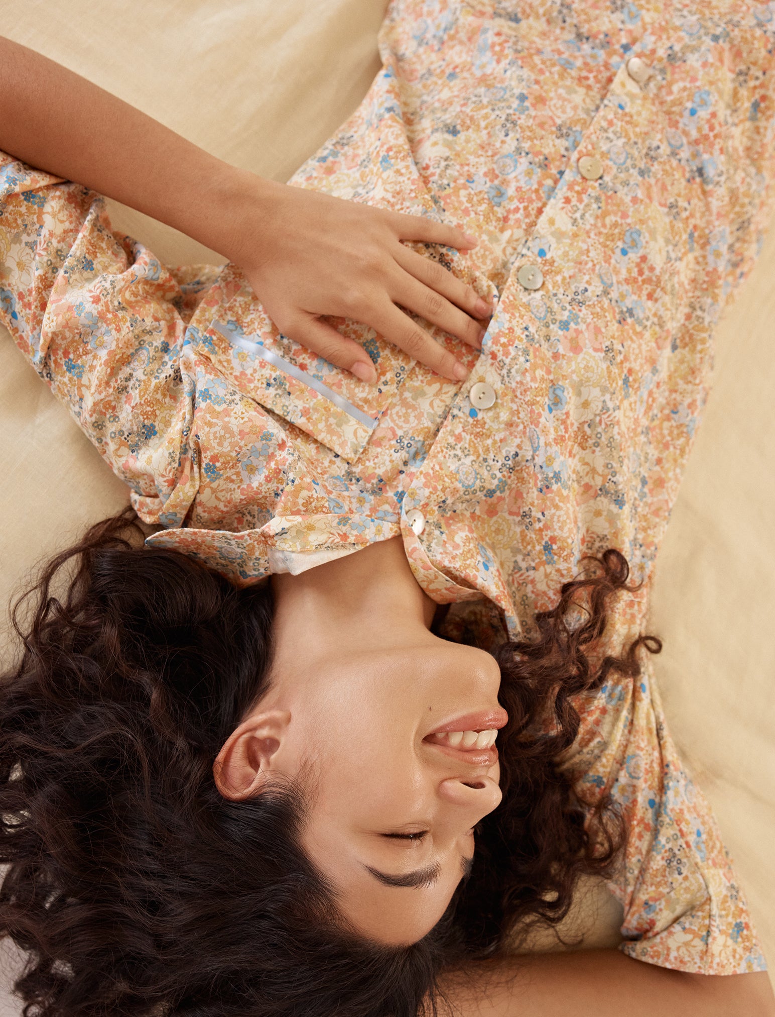 Carly Floral Crop PJ