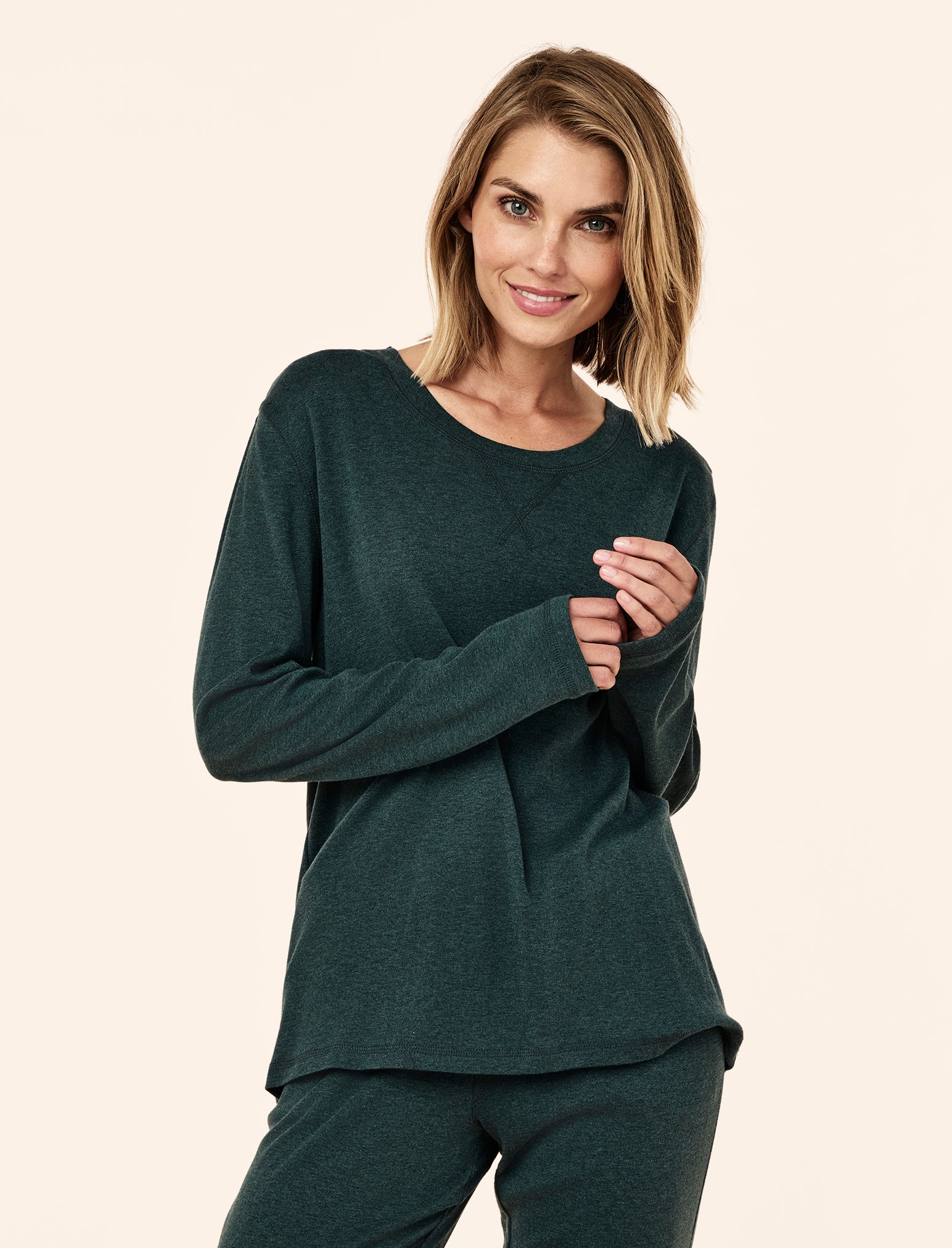 Pia Luxe Long Sleeve Top