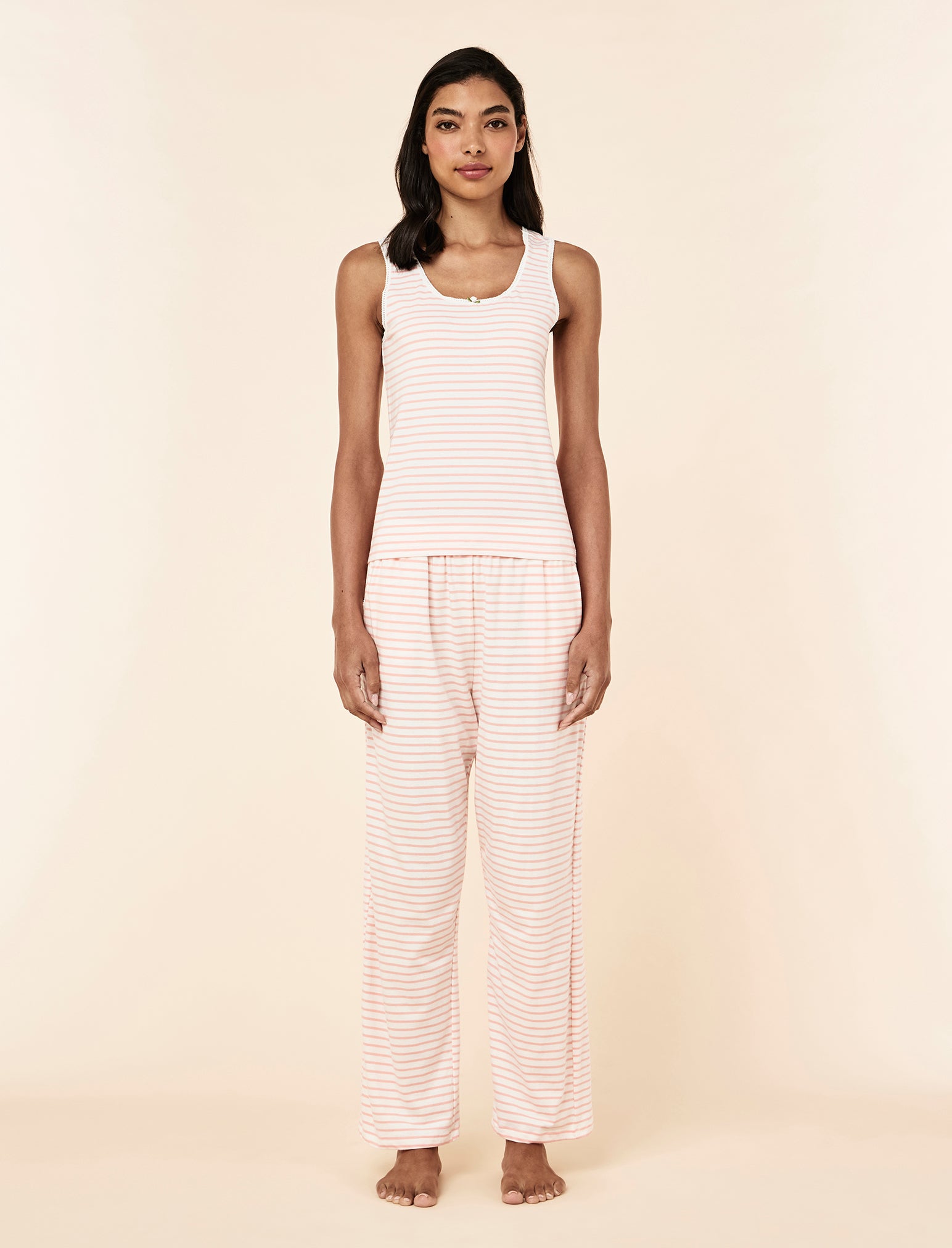 Soft Organic Cotton Knit Tank