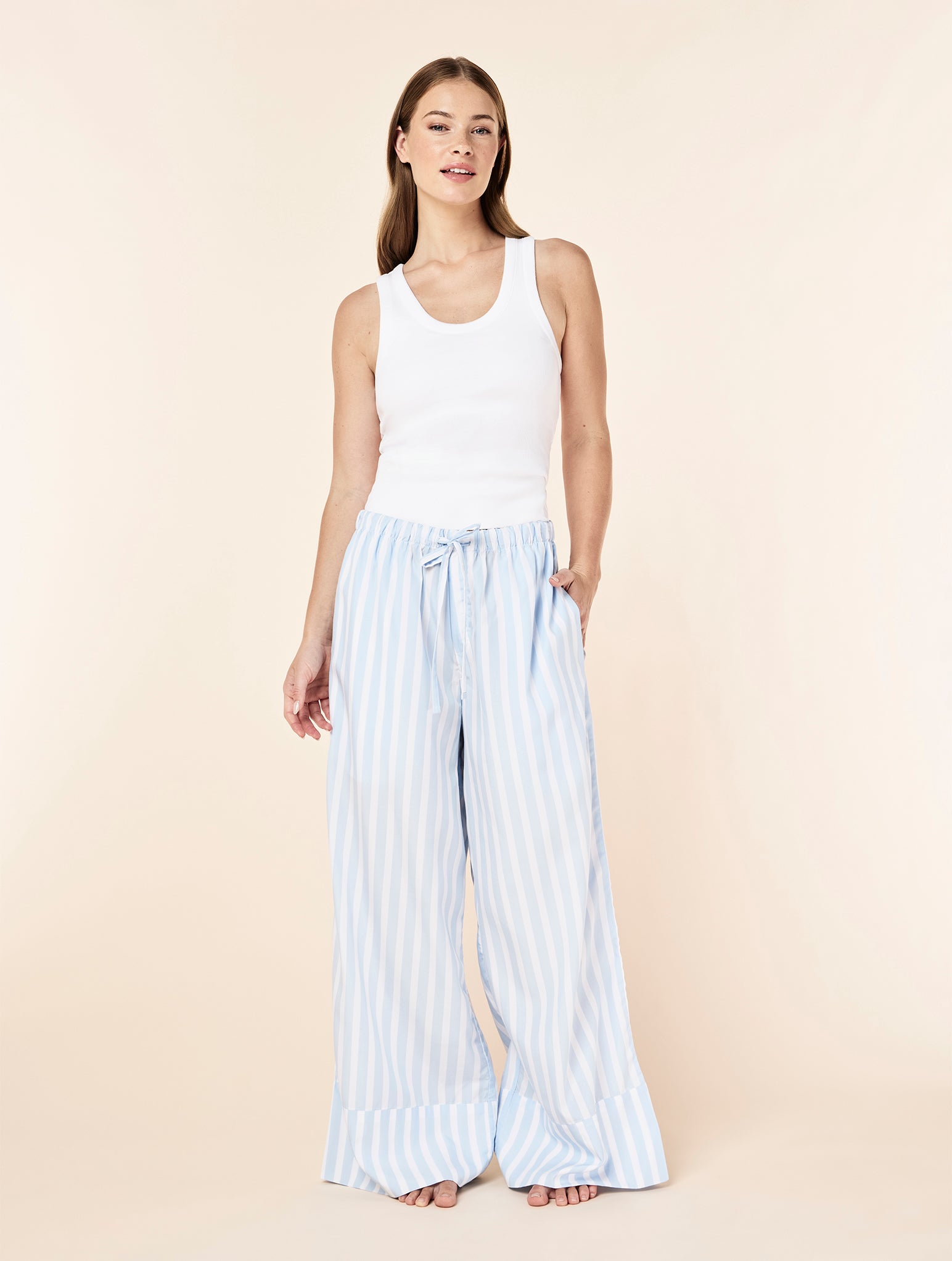 Amelie Relaxed Full Length Pant