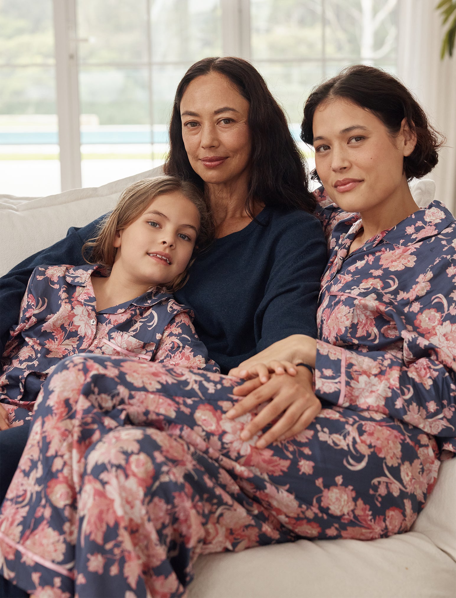 Cotton Cashmere Long Sleeve Top