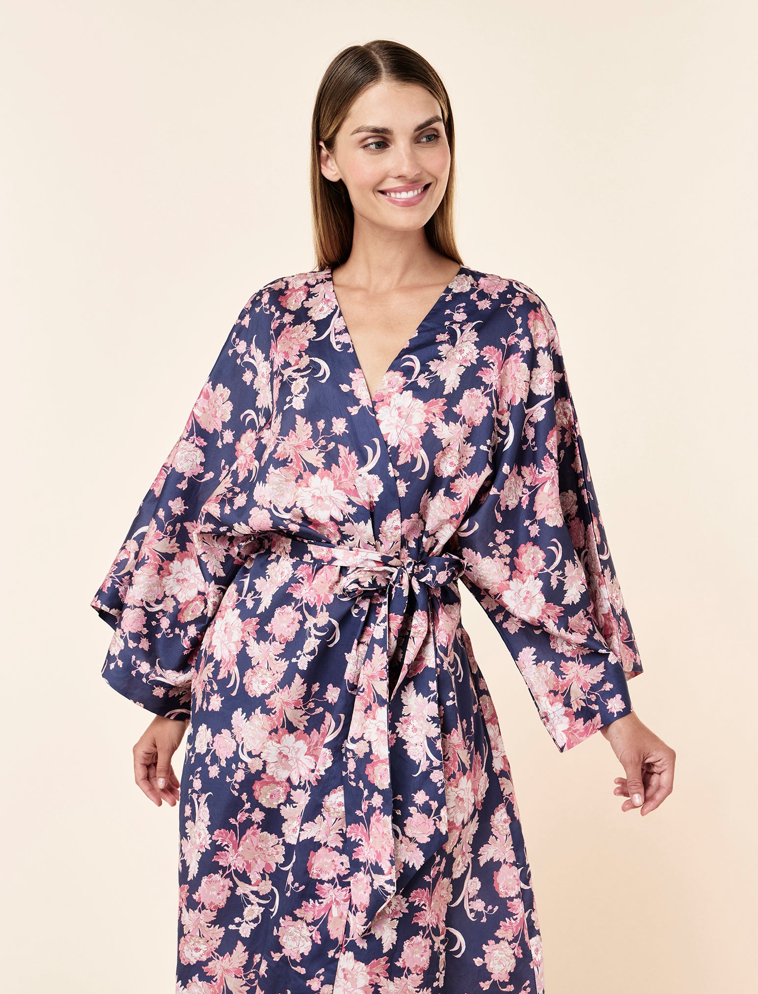 Madelyn Kimono Maxi Robe