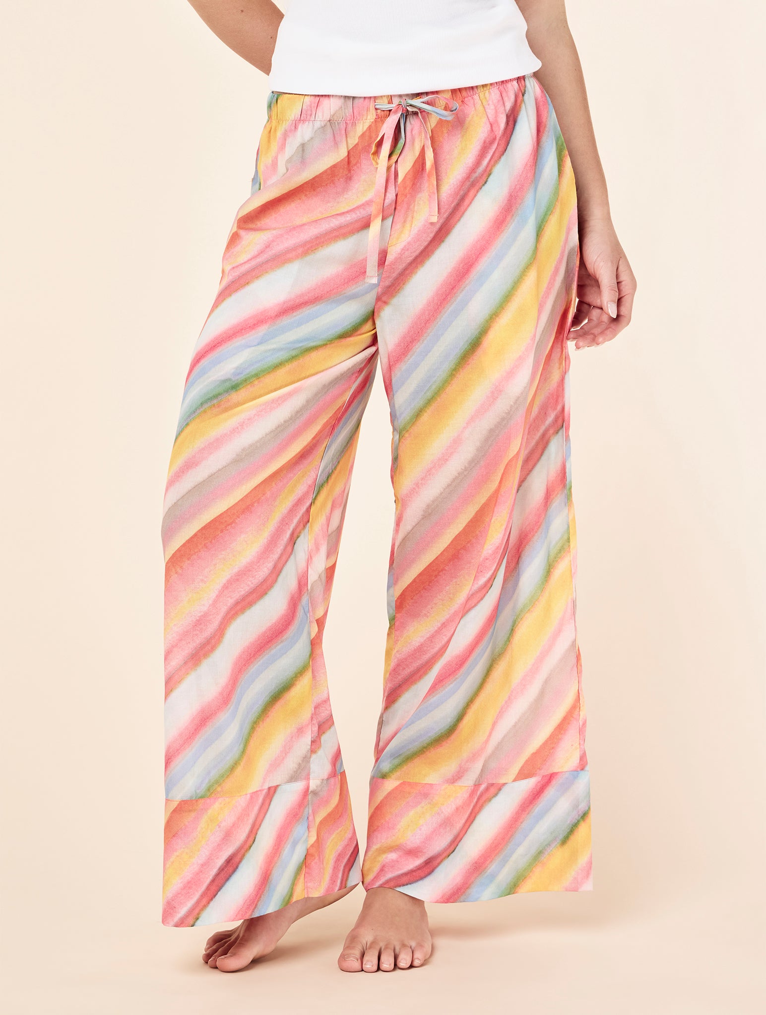 Sophie Stripe Full Length Pant
