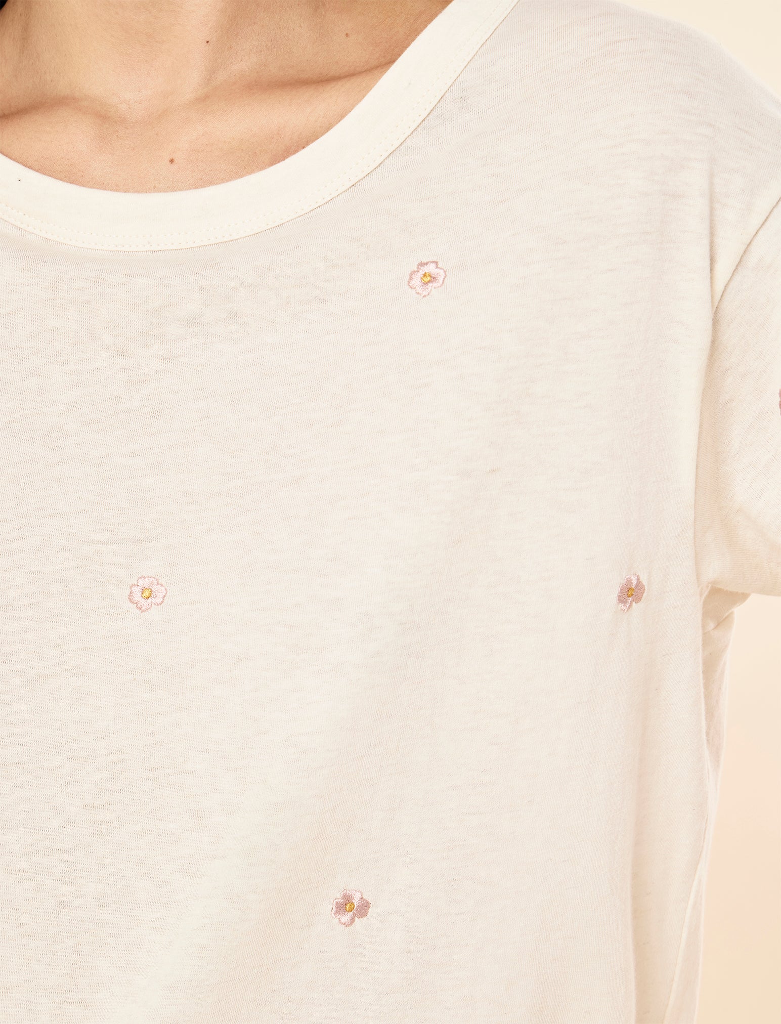 Jada Floral Cotton Knit Boxer PJ Set