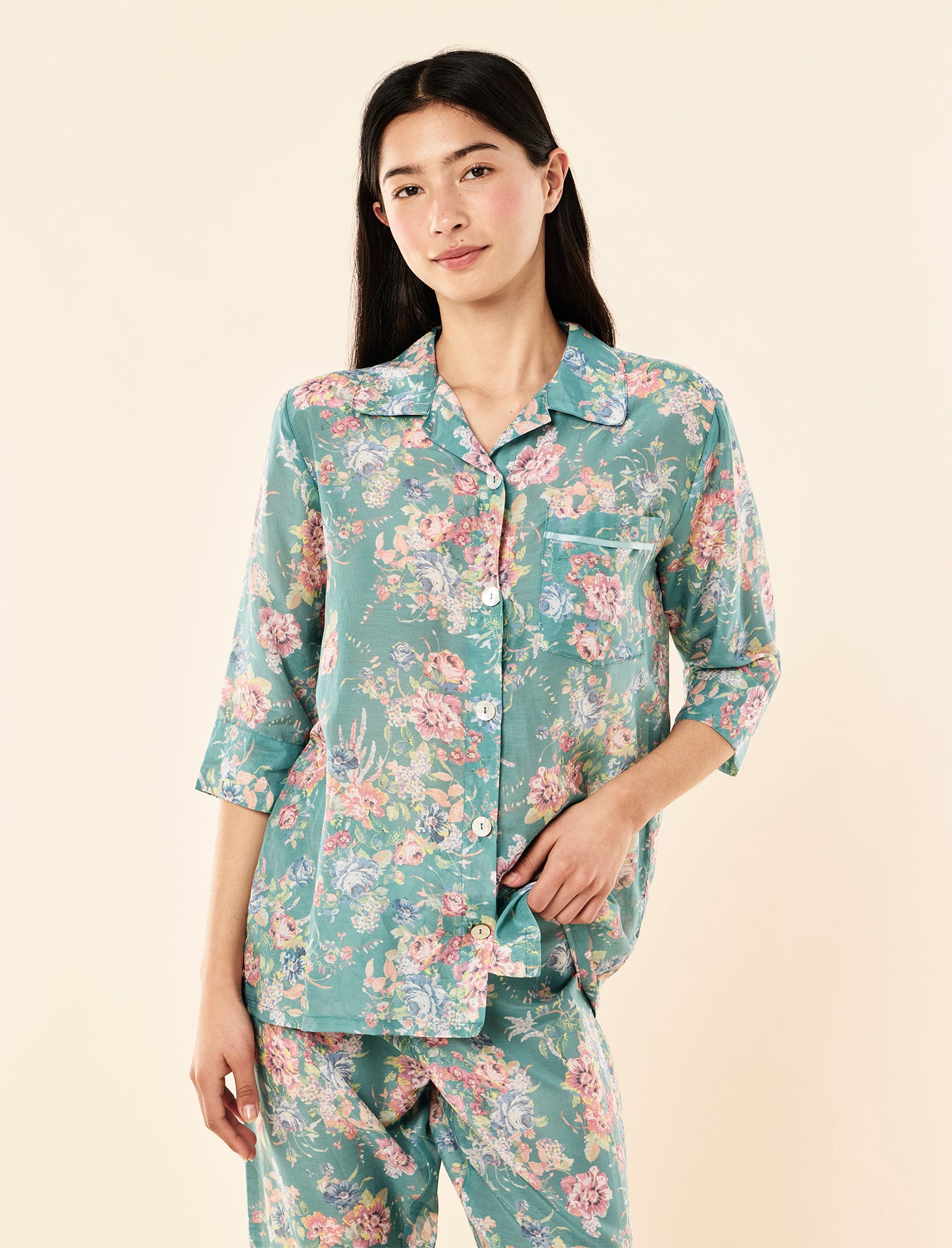 Elise Crop PJ Set