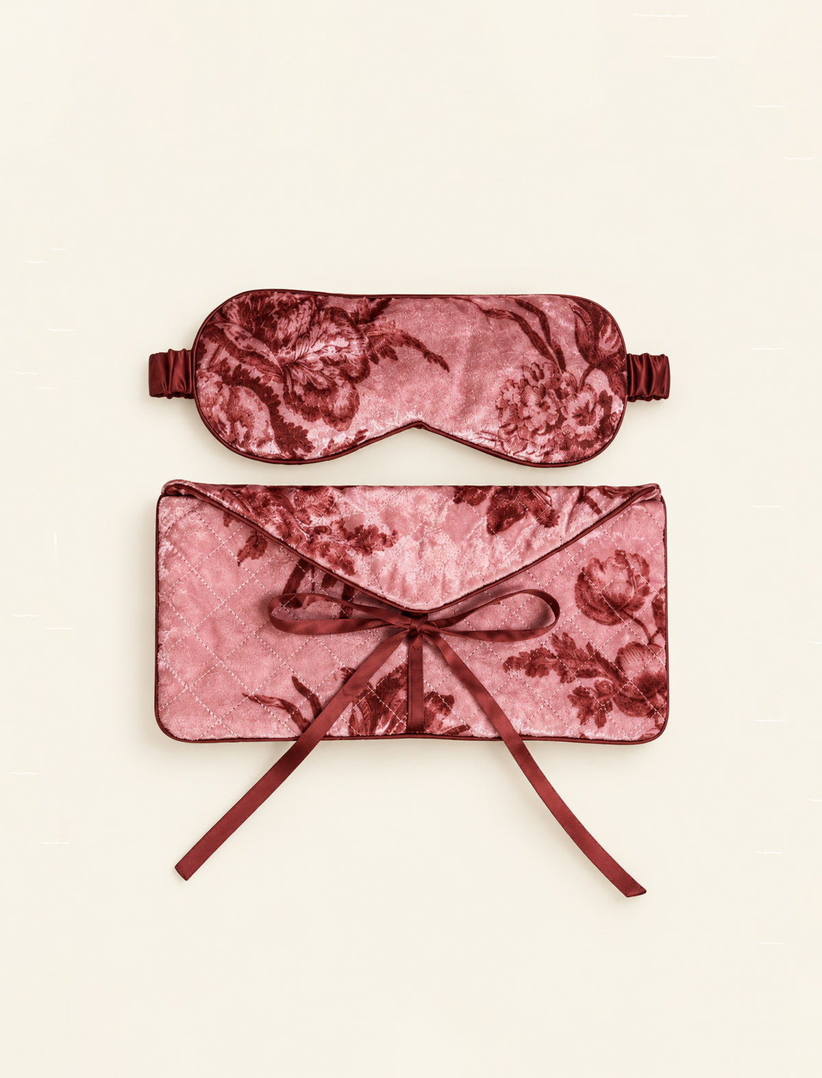 Karen Walker Velvet Eyemask & Pouch