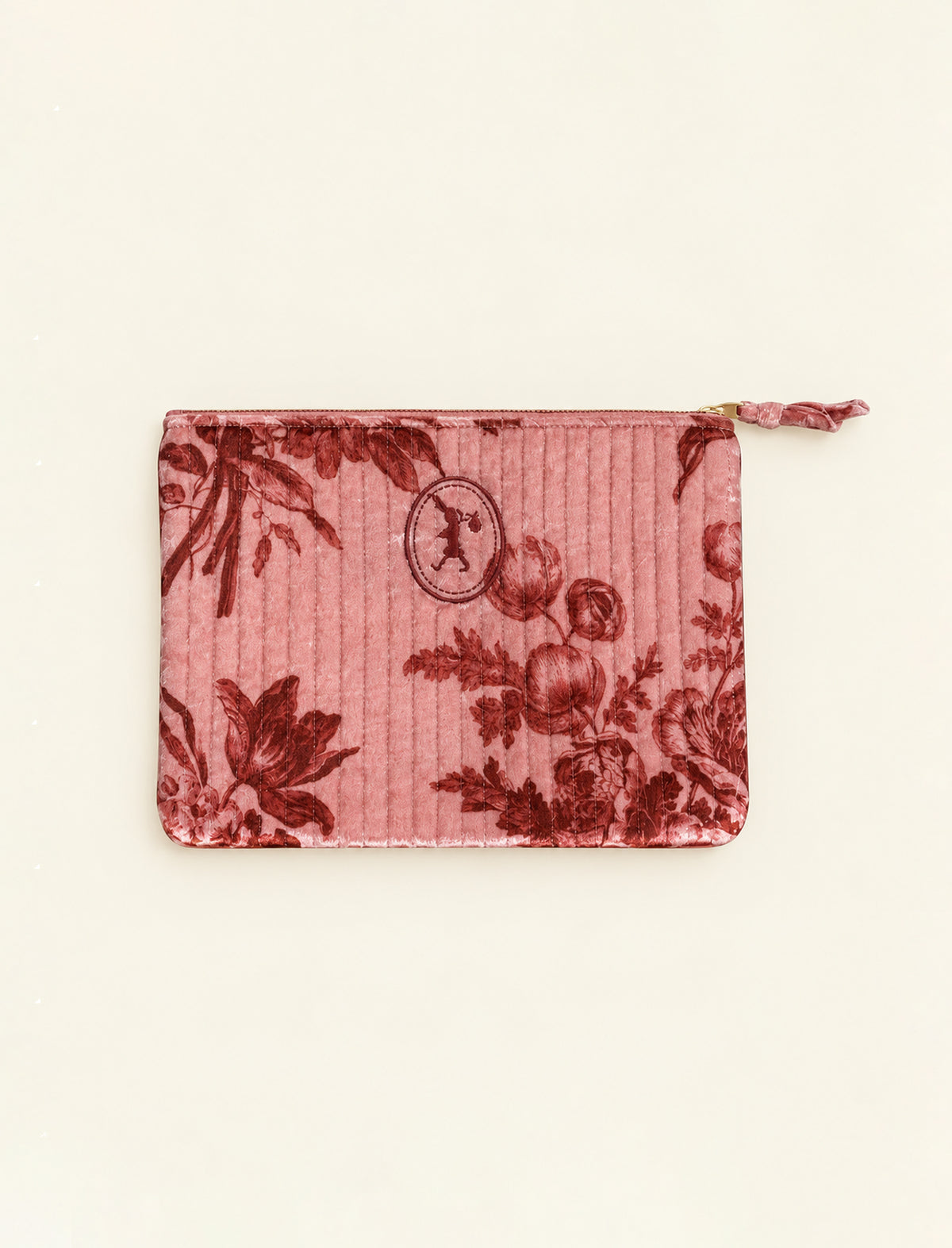 Karen Walker Velvet Cosmetic Bag