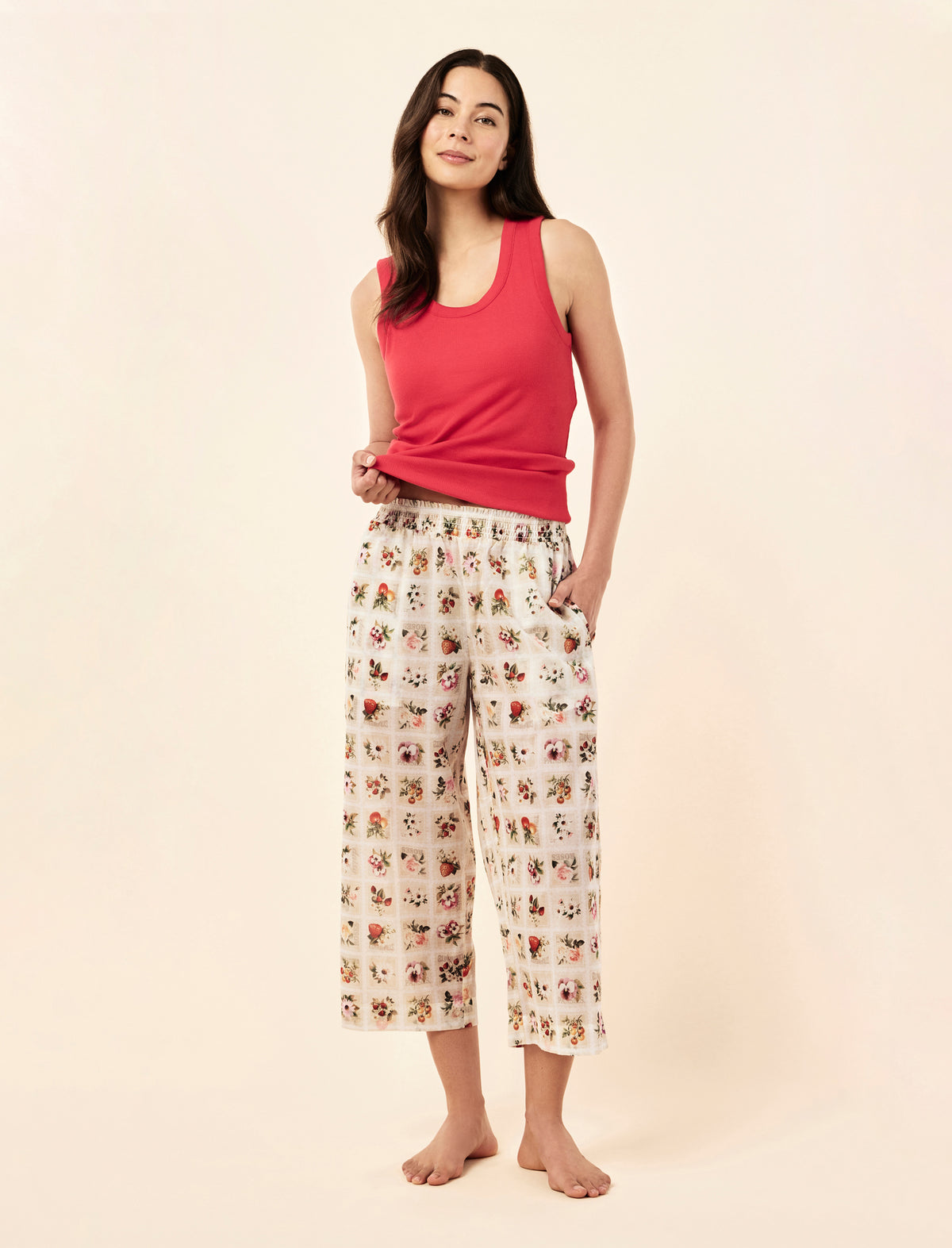 Blooms Crop Pant