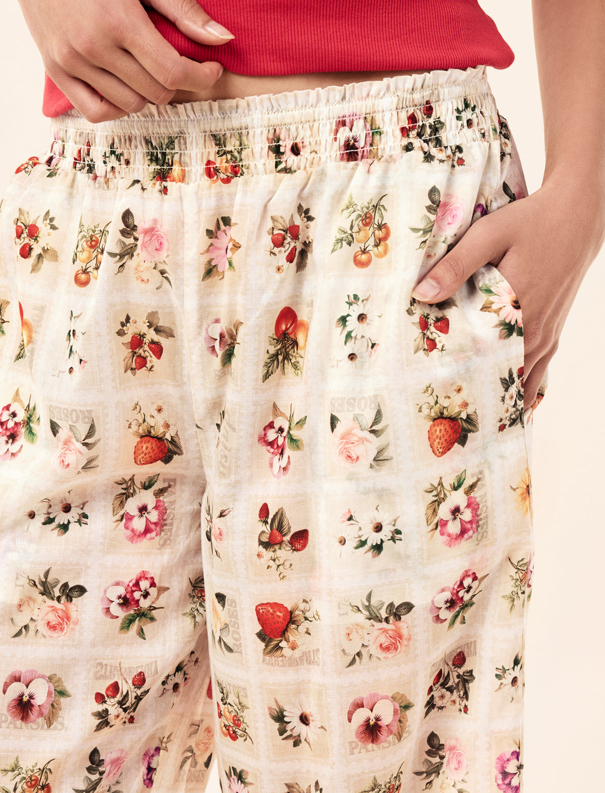 Blooms Crop Pant