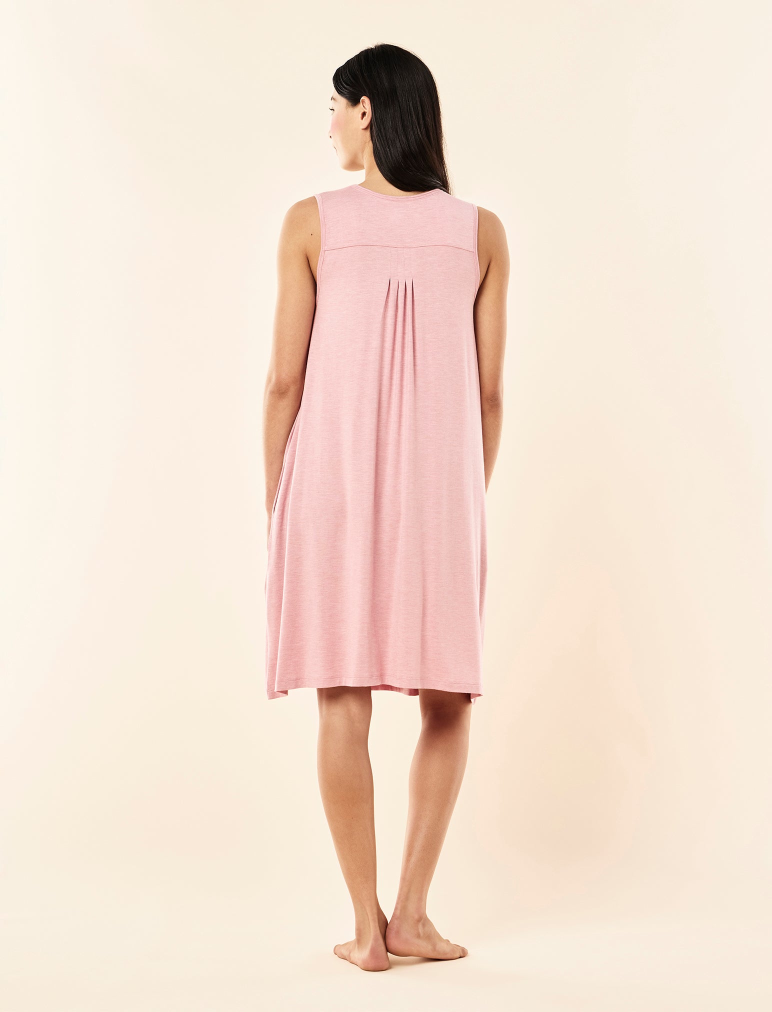 Kate Modal Soft Pleat Front Nightie