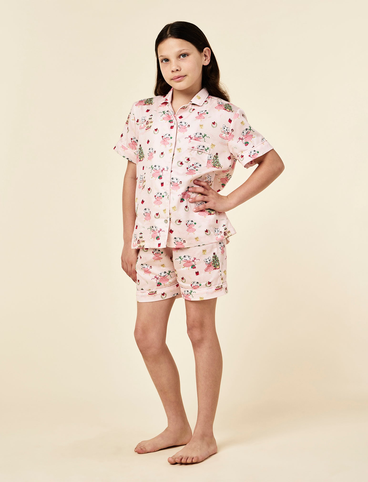 Claris The Mouse Kids Boxer PJ Set