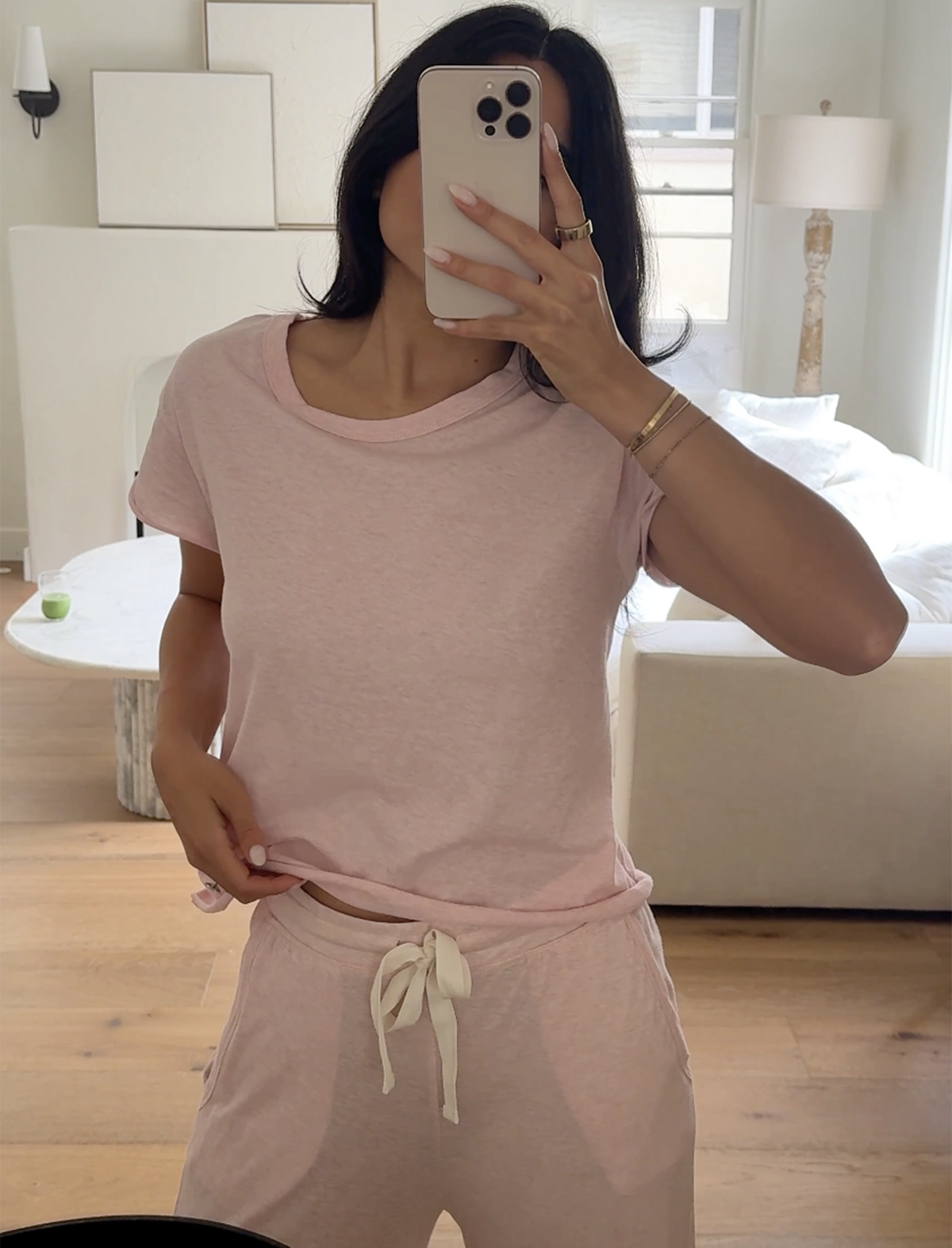 Jada Organic Cotton Knit Boxy Tee