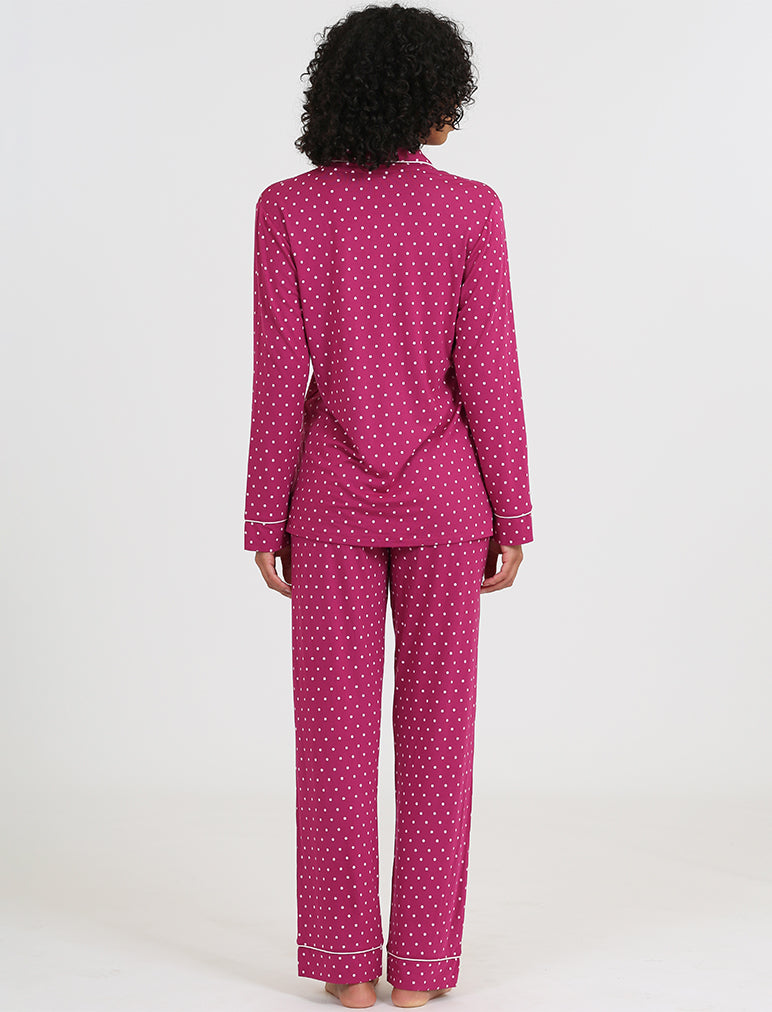 Kate Modal Soft Full Length PJ Set