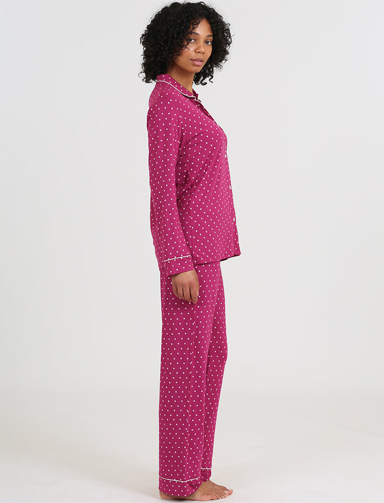 Kate Modal Soft Full Length PJ Set