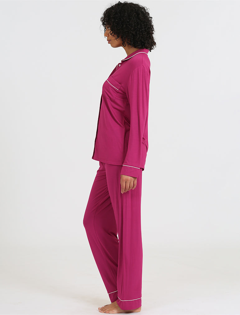 Kate Modal Soft Full Length PJ Set