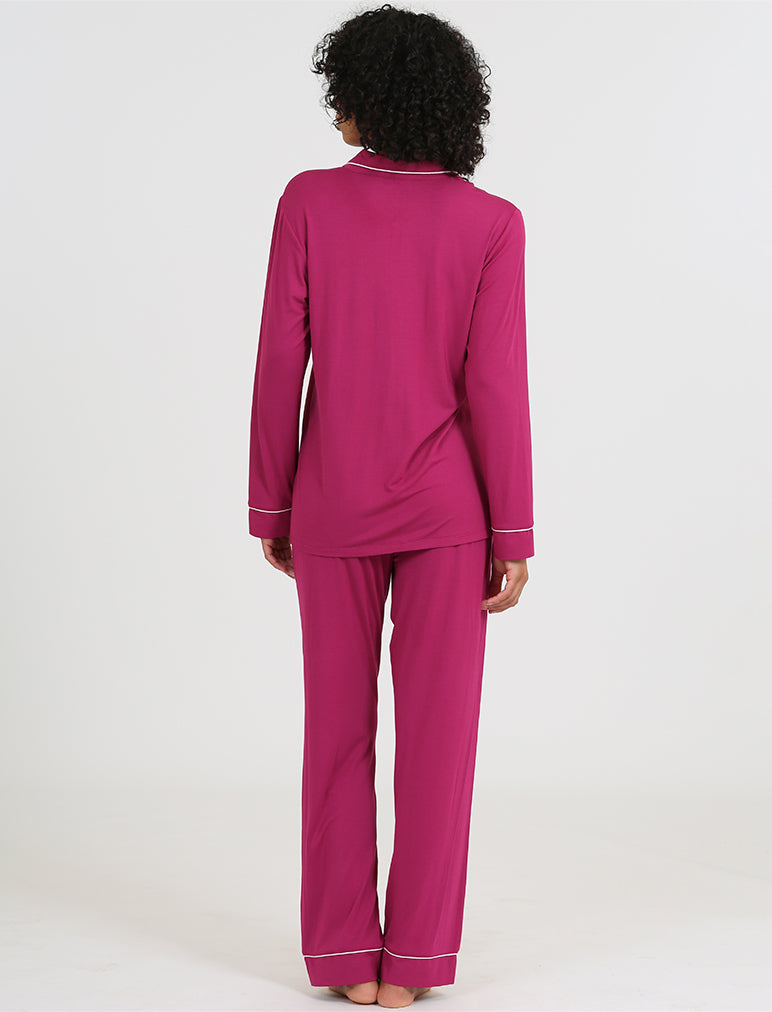 Kate Modal Soft Full Length PJ Set