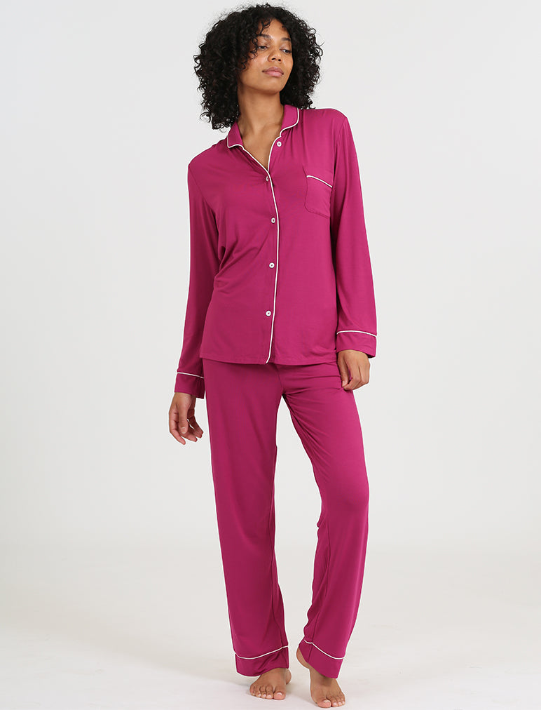 Kate Modal Soft Full Length PJ Set