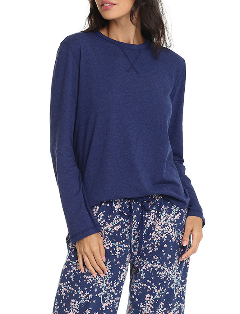 Cheri Blossom Pant and Organic Cotton LS Top