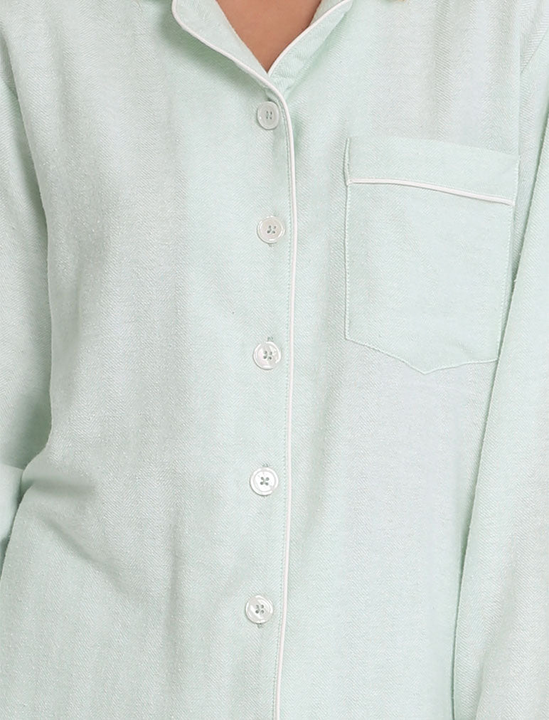 Herringbone Organic Cotton PJ