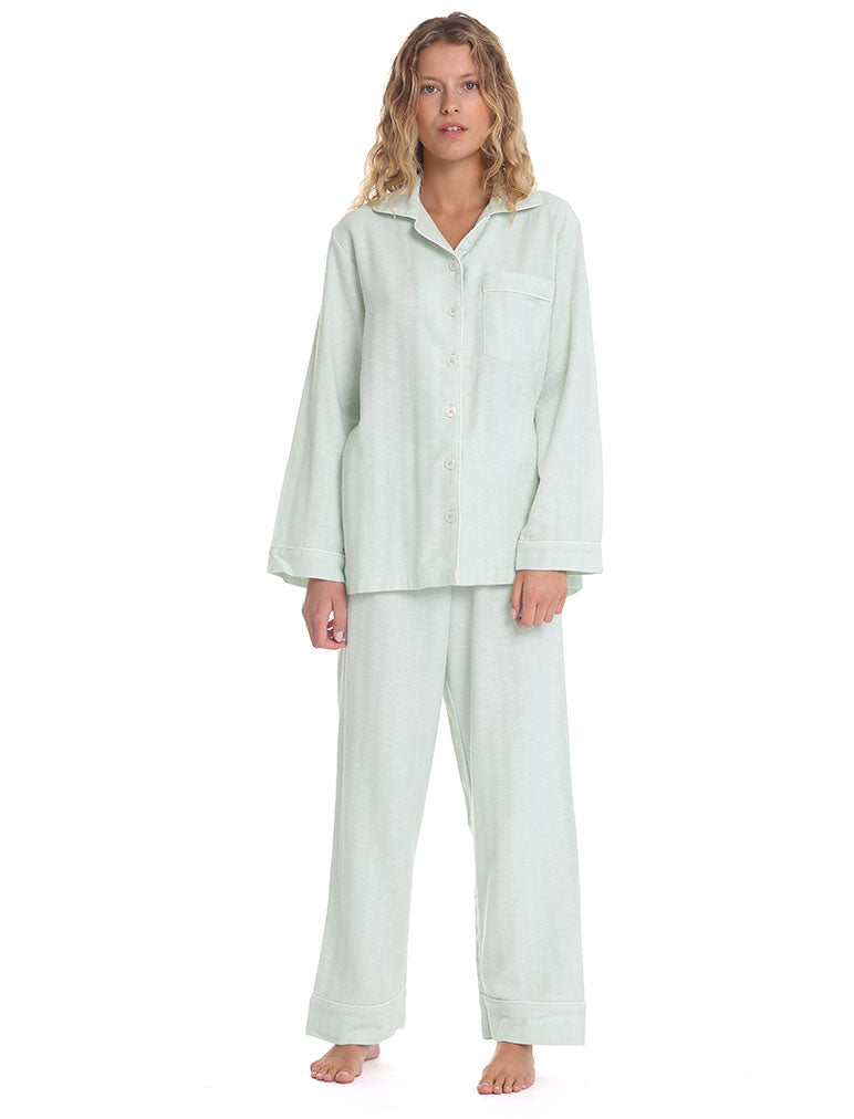 Herringbone Organic Cotton PJ