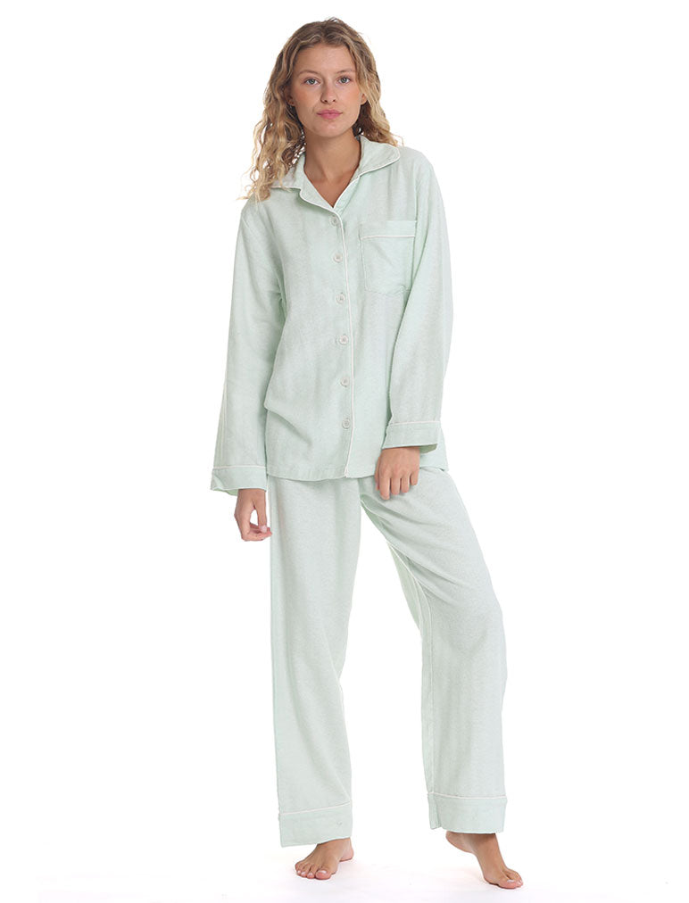Herringbone Organic Cotton PJ