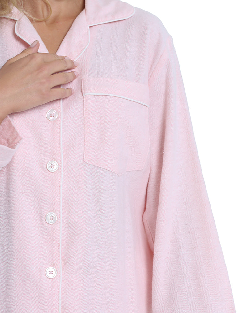 Herringbone Organic Cotton PJ