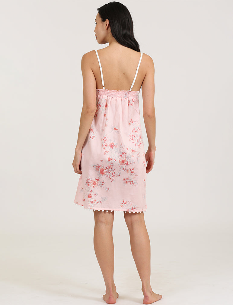 Jardin Lace Front Midi Nightie