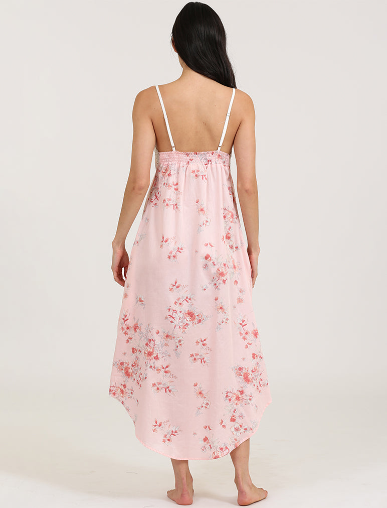 Jardin Lace Front Maxi Nightie