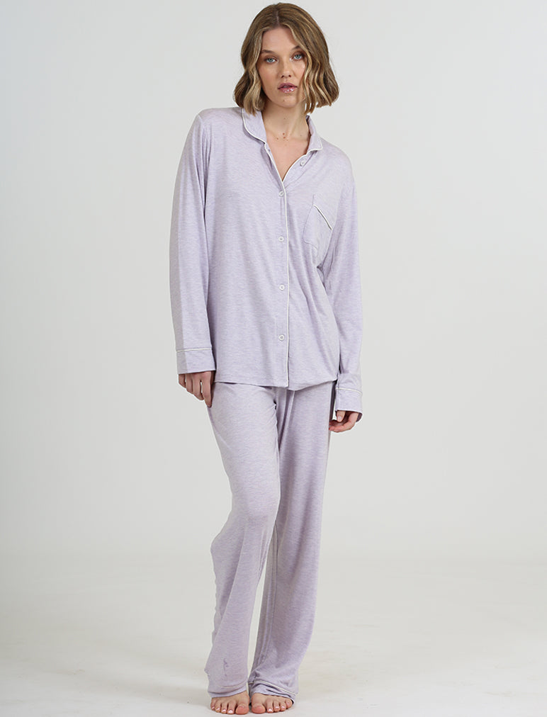 Kate Modal Soft Full Length PJ Set