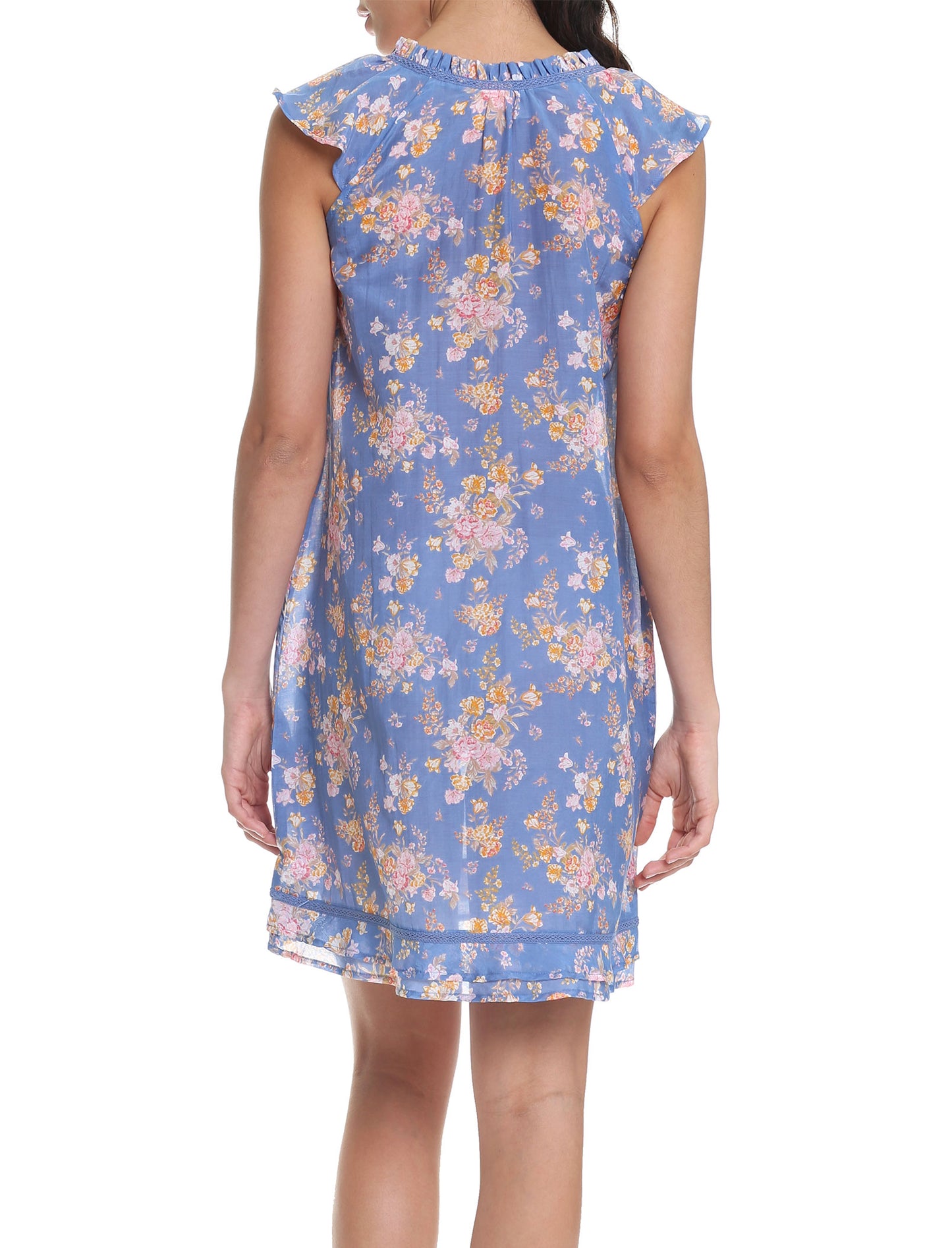 Lou Lou Bleu Flutter Nightie