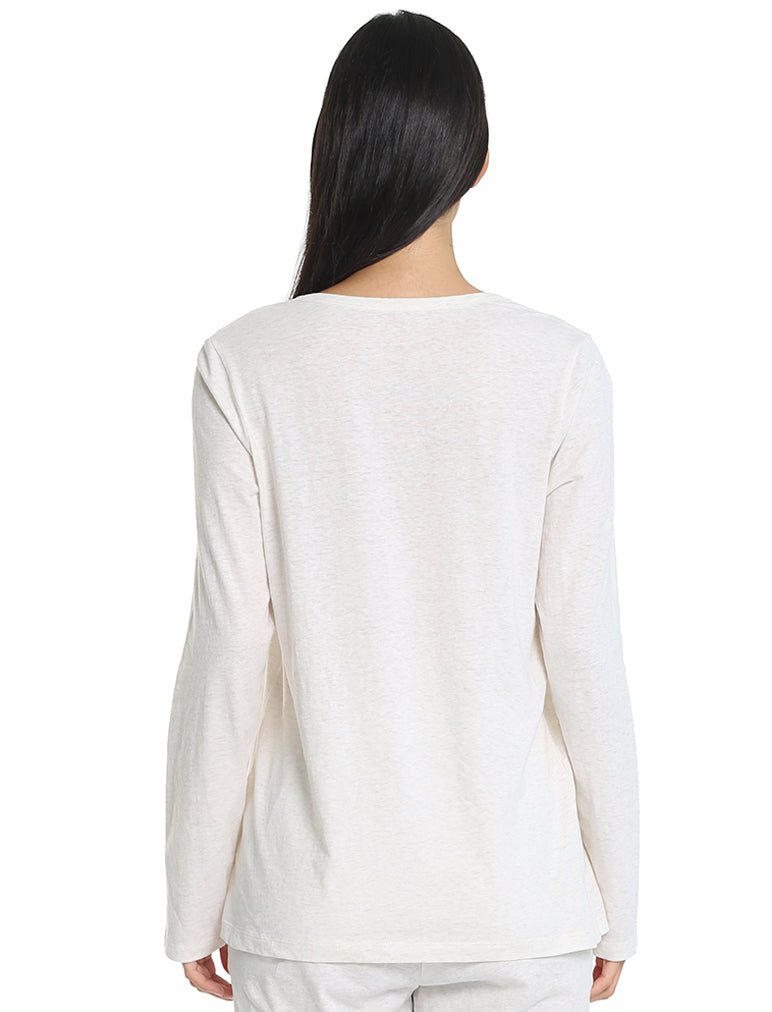 Jada Organic Cotton Knit Henley