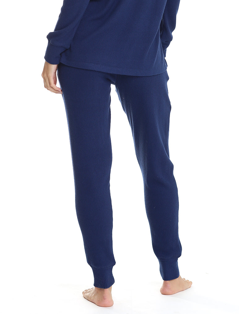 Soft Touch Rib Jogger Pant