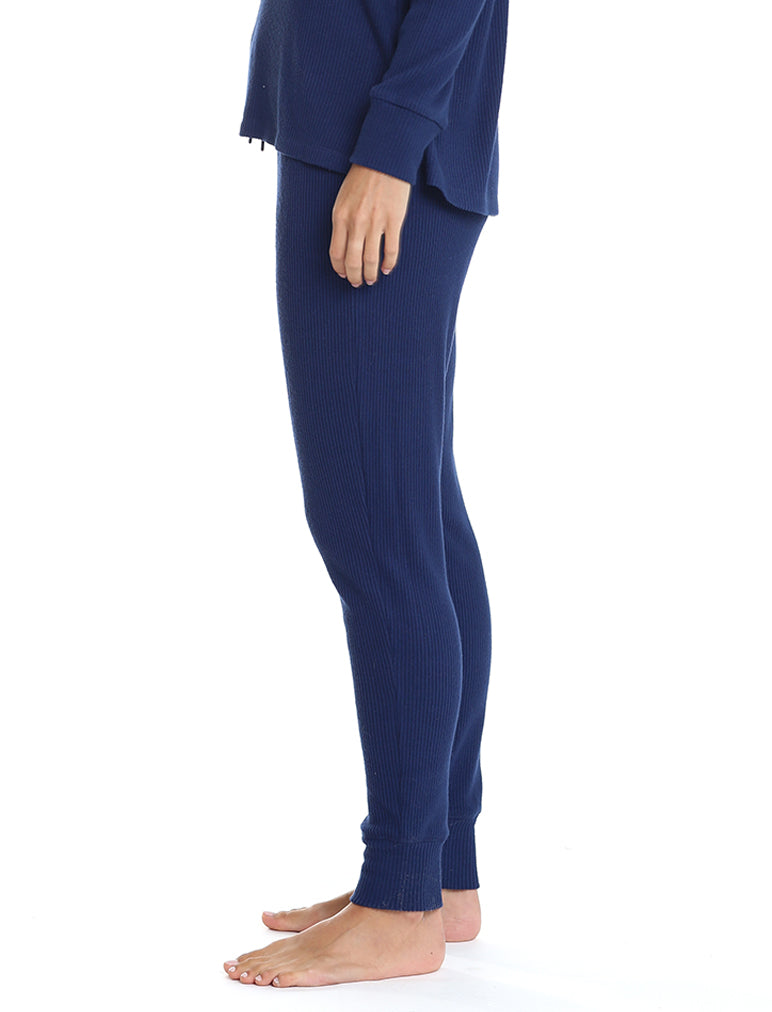 Soft Touch Rib Jogger Pant