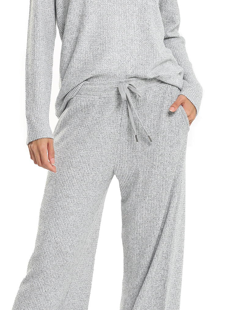 Super Soft Waffle Wide Leg