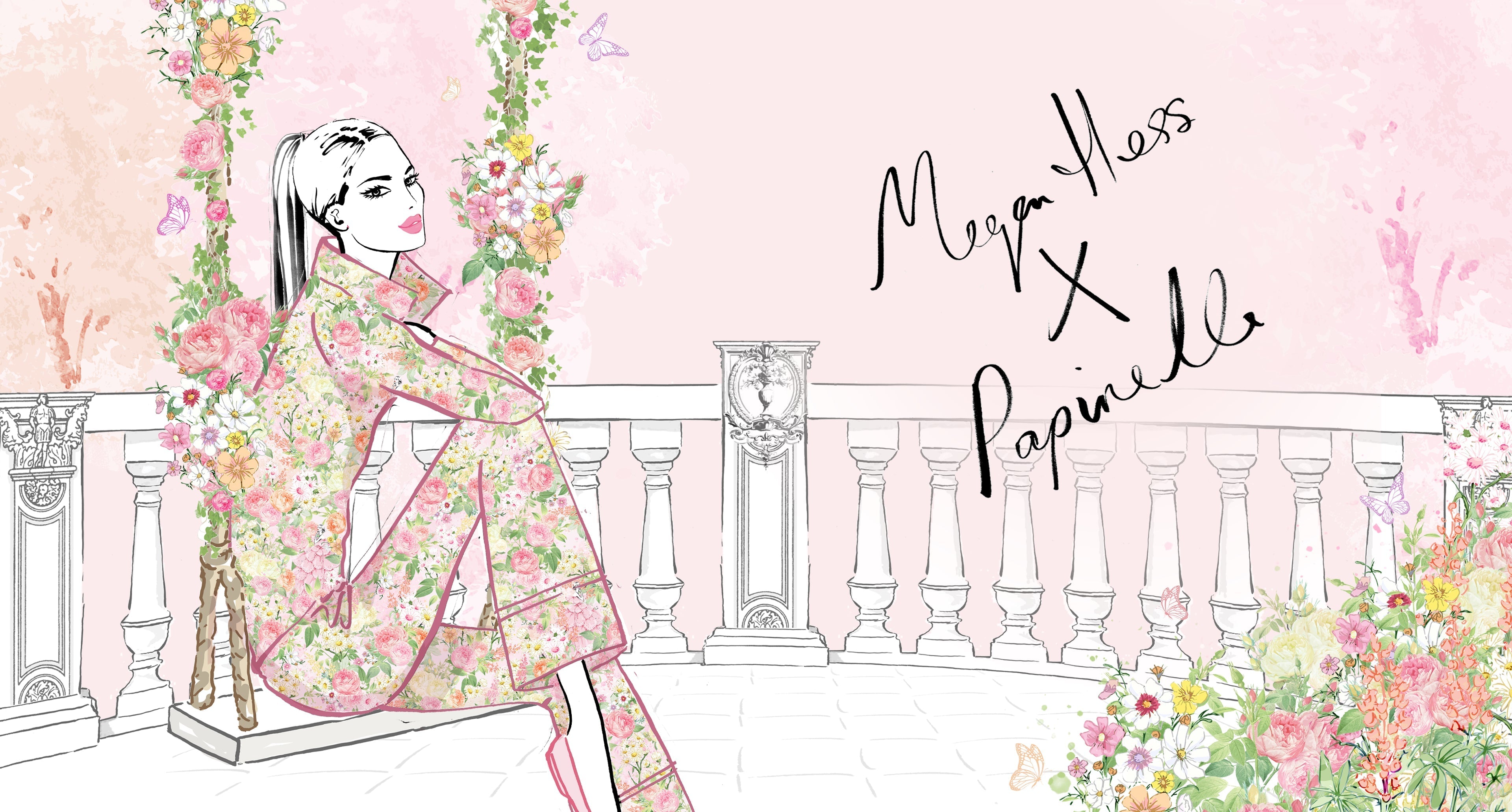 Papinelle x Megan Hess | Secret Garden