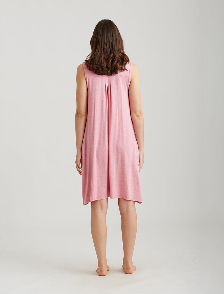 Kate Modal Soft Pleat Front Nightie