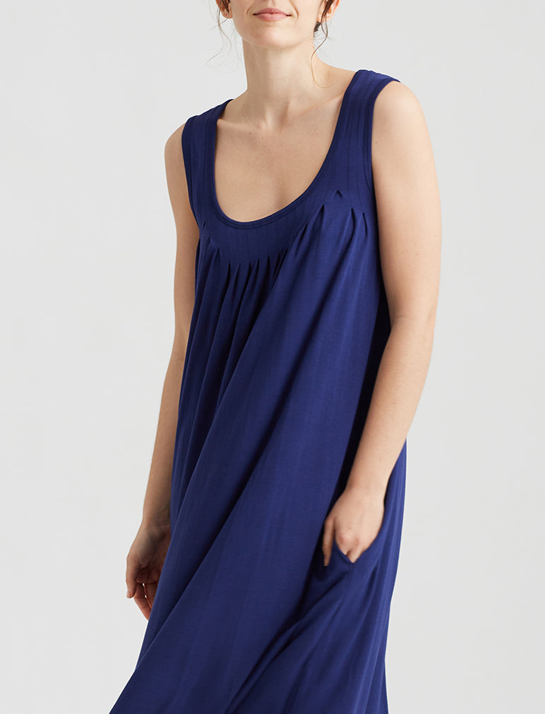 Kate Modal Soft Pleat Front Nightie
