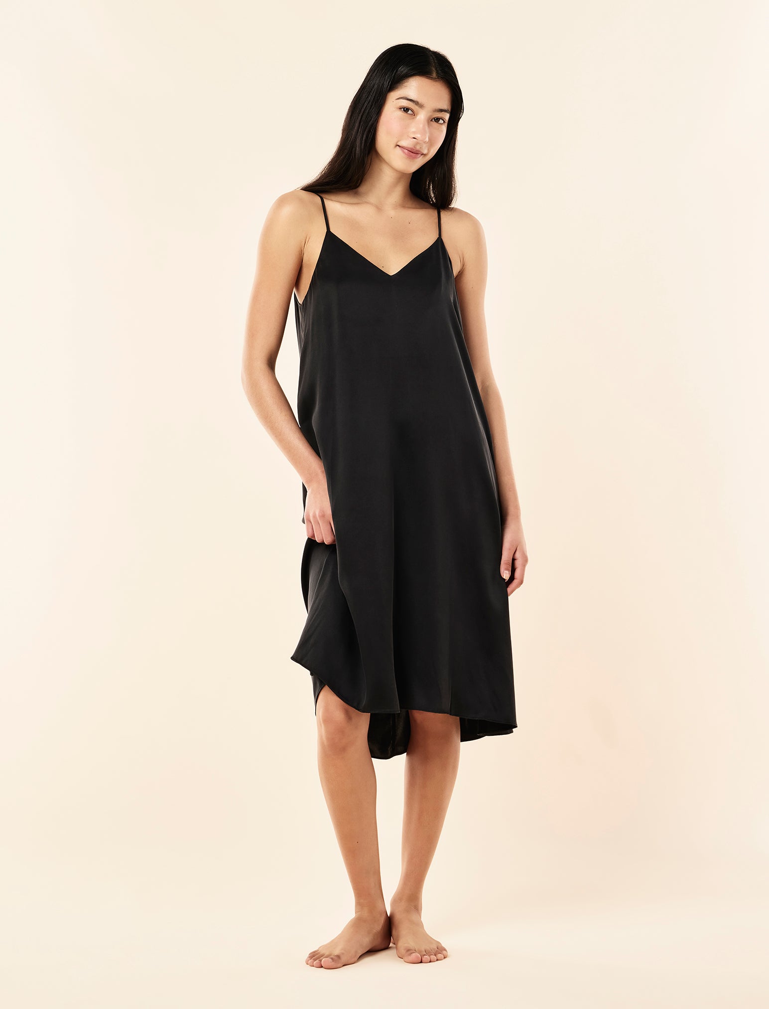 Audrey Washable Silk Slip Nightie