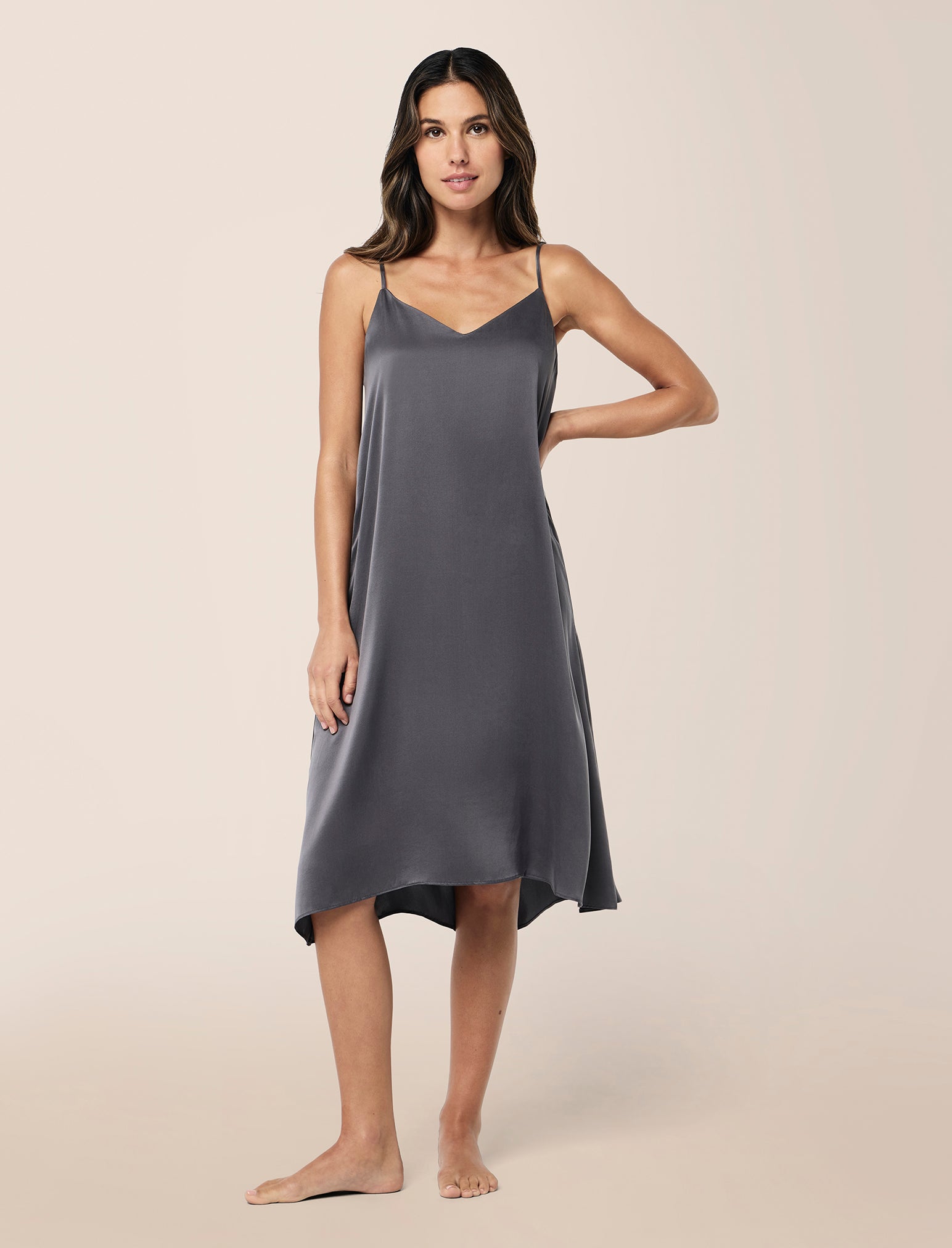 Audrey Washable Silk Slip Nightie