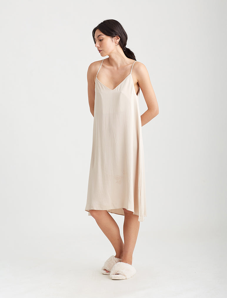 Audrey Silk Slip Nightie