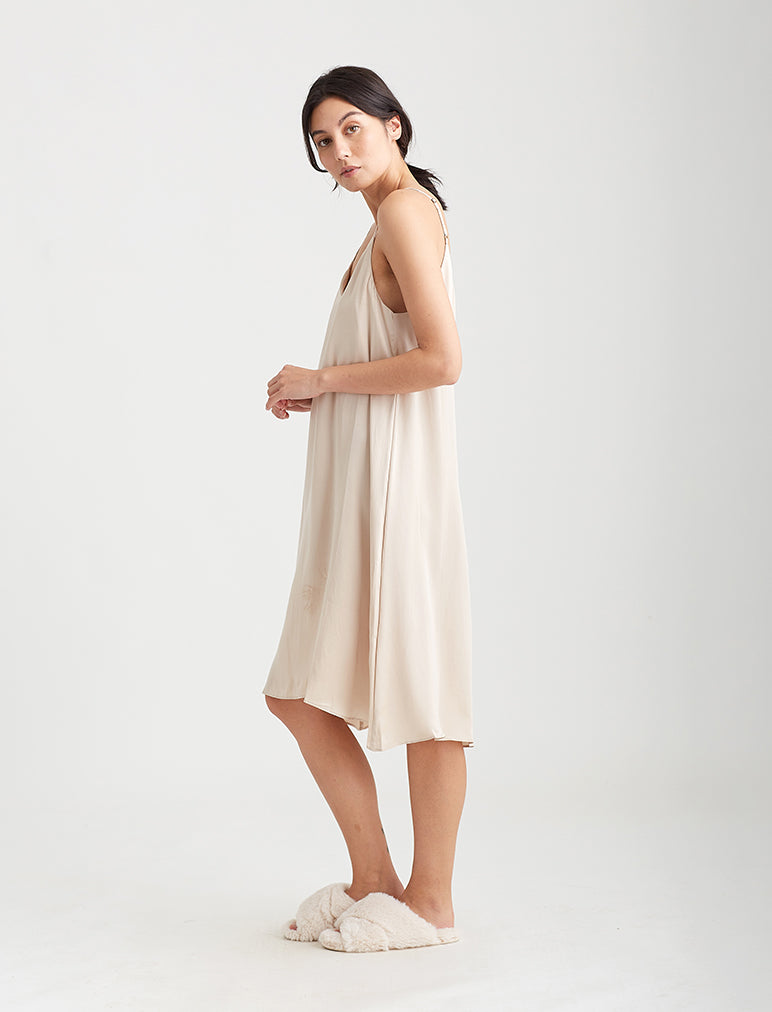 Audrey Silk Slip Nightie