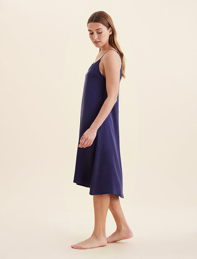 Audrey Washable Silk Slip Nightie