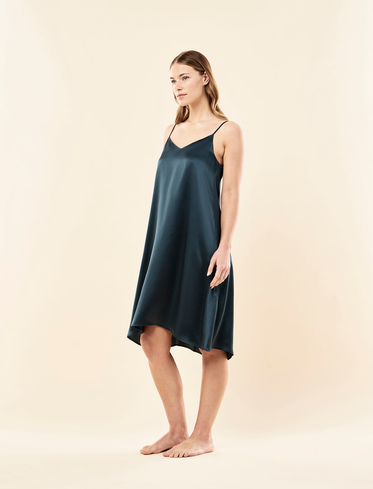 Audrey Washable Silk Slip Nightie