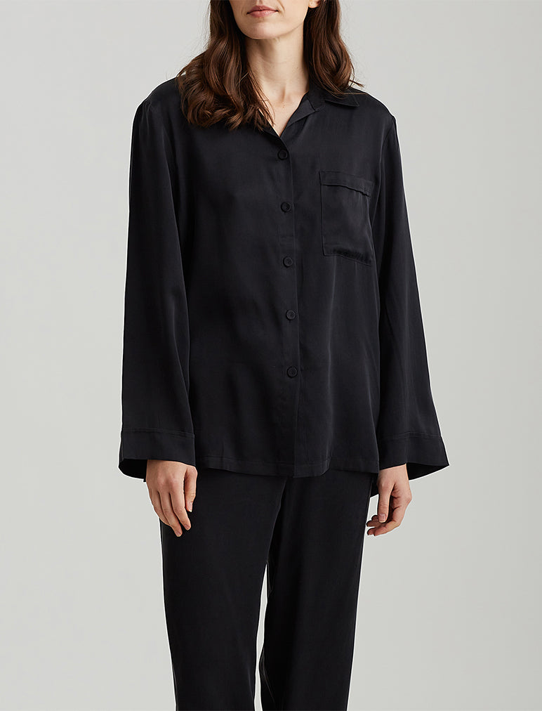 Audrey Washable Silk Full Length PJ