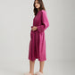 Audrey Silk Long Robe